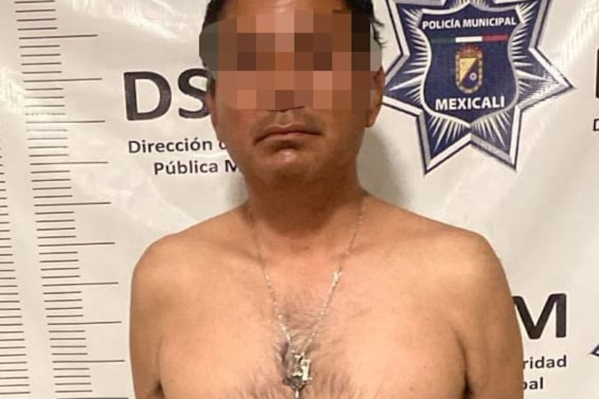 Sujeto en estado de ebriedad detenido tras golpear a su esposa