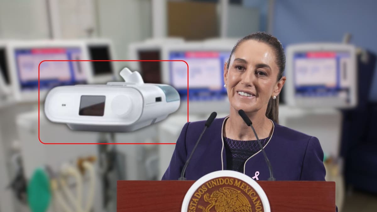 Ventiladores Phillips “ya fueron retirados” del mercado en México, confirma Claudia Sheinbaum