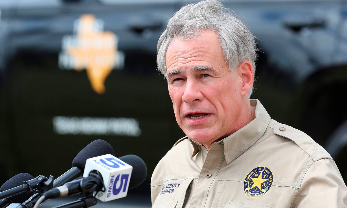 Fotografía de archivo del gobernador de Texas, Gregg Abbott. | Banco digital GH