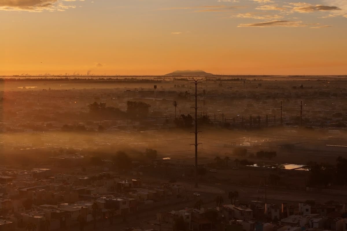 3 de 7 días con mala calidad del aire en Mexicali