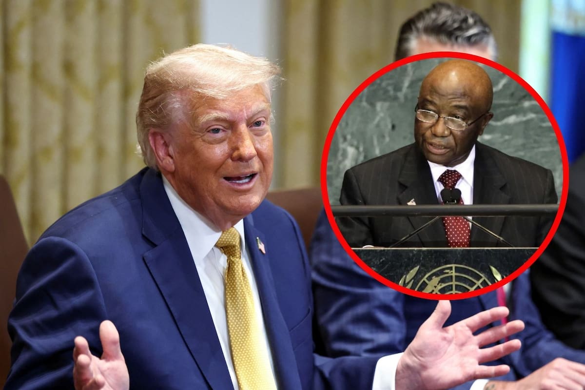 ¿Al estilo Peña Nieto? Trump sorprende al preguntar al presidente de Liberia dónde aprendió inglés, idioma oficial del país