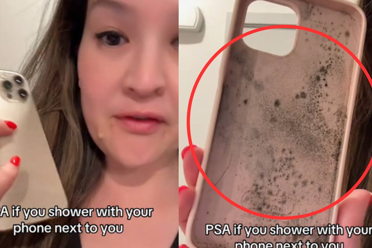No lleves tu celular al baño cuando te duches por una razón muy aterradora, advierte influencer