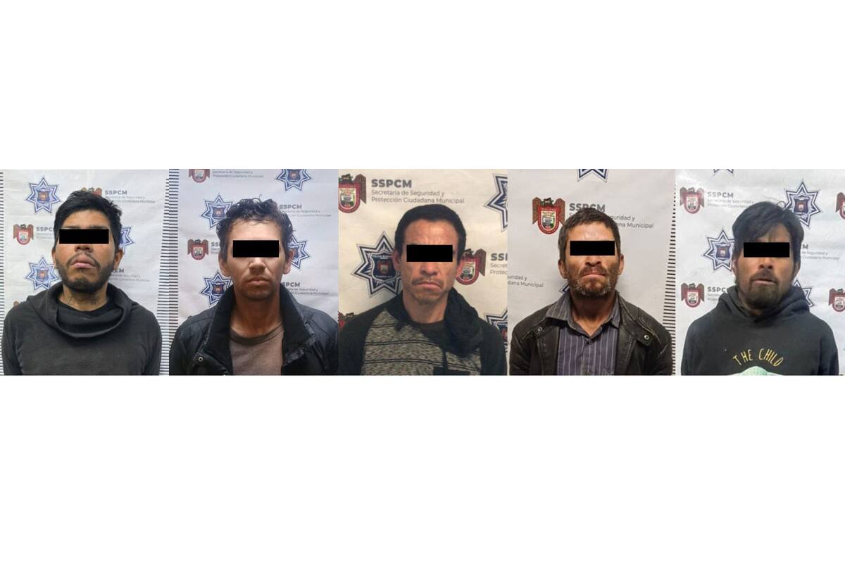 Capturan a cinco personas por delitos contra la salud en Tijuana