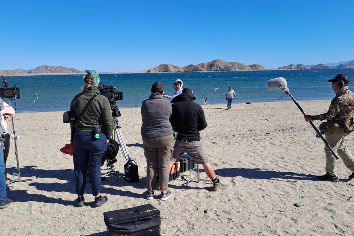 Filman cinta ‘El guardián’ en locaciones de Bahía de los Ángeles
