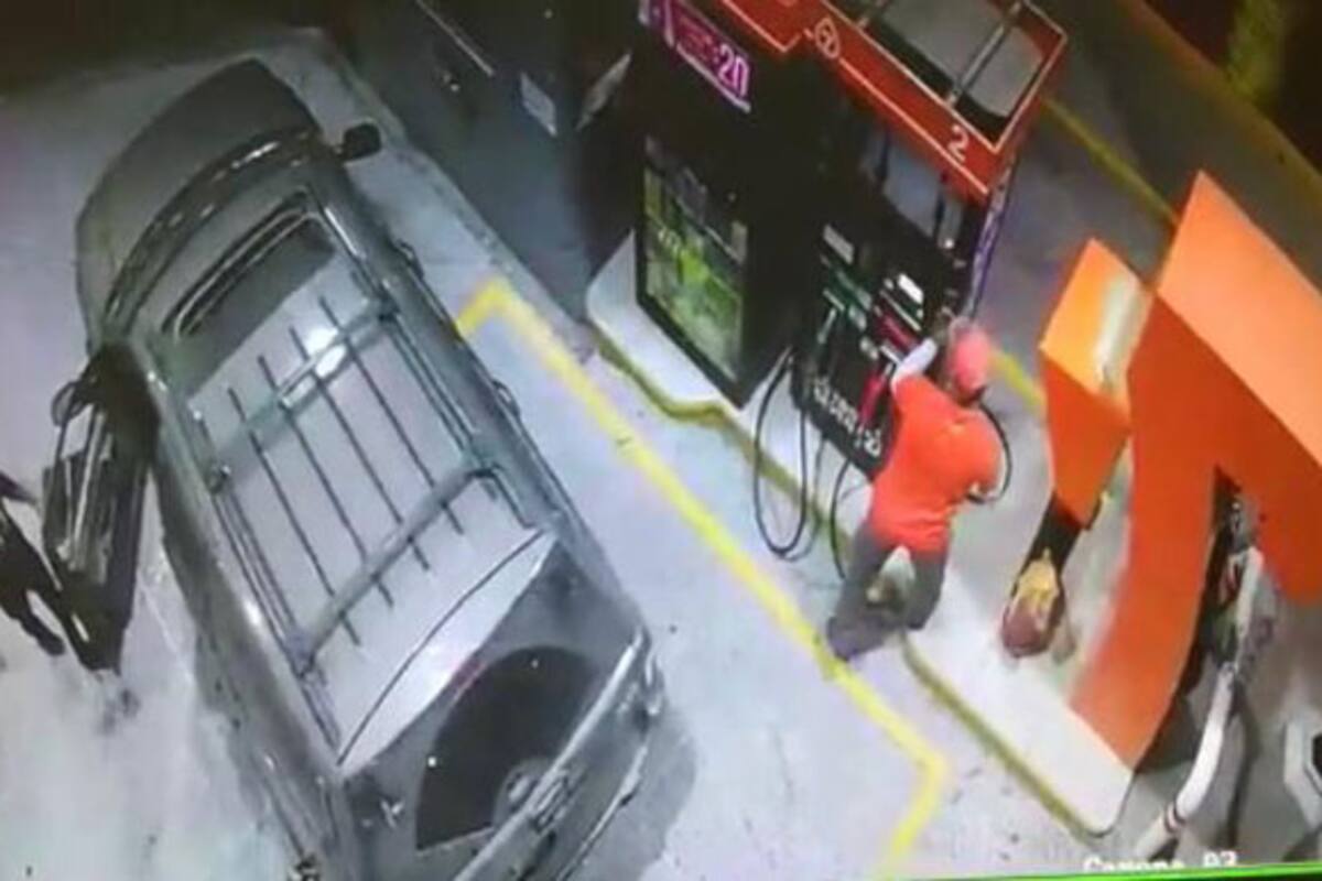 Detienen a hombre involucrado en asalto a empleado de gasolinera
