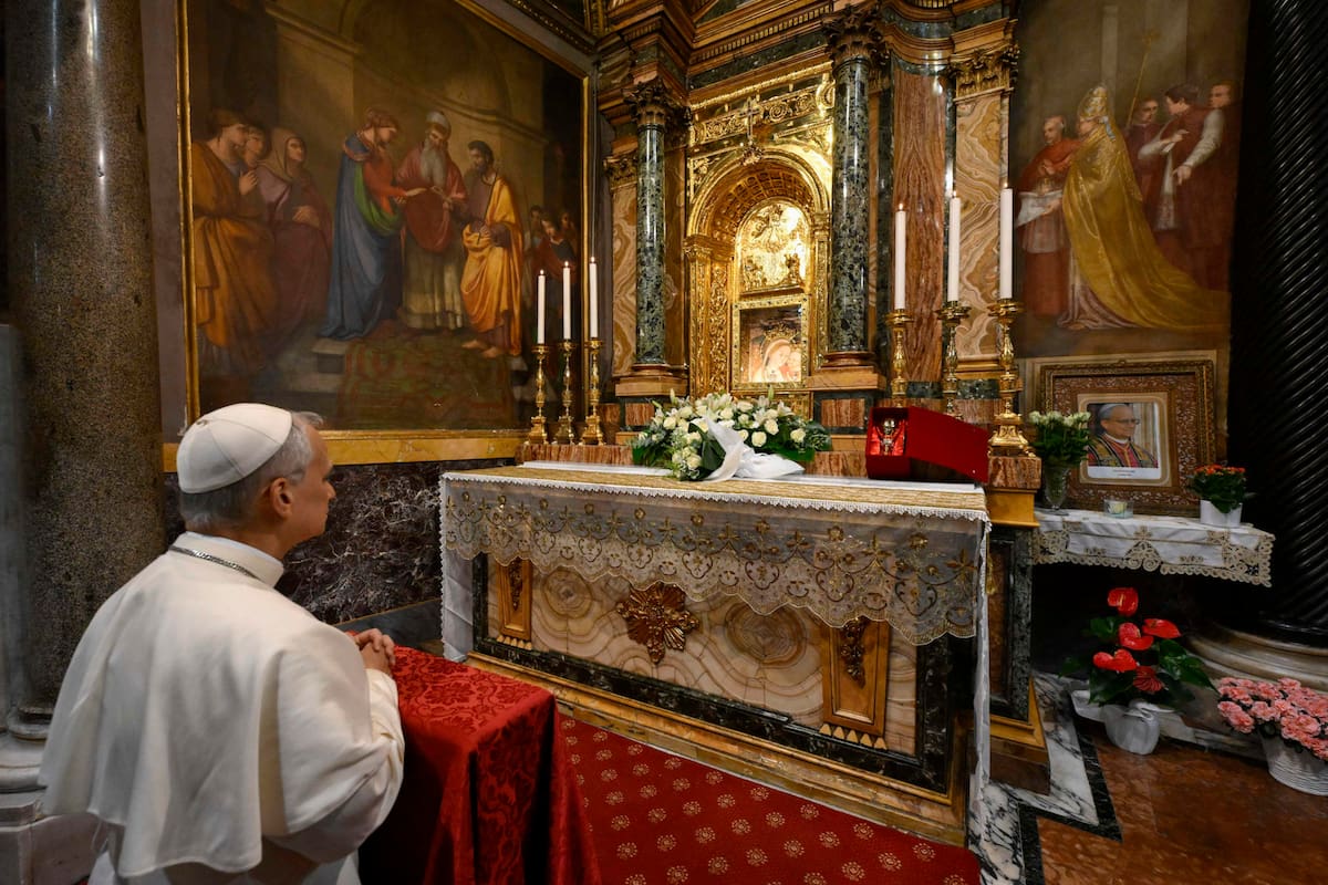El papa León XIV eligió su nombre en honor a León XIII por su defensa de los derechos laborales durante la revolución industrial. EFE/Dicasterio para la Comunicación del Vaticano/Francesco Sforza.