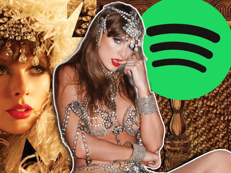 19 de las 20 canciones dentro del Top de los mejores debuts en Spotify de la historia son de Taylor Swift