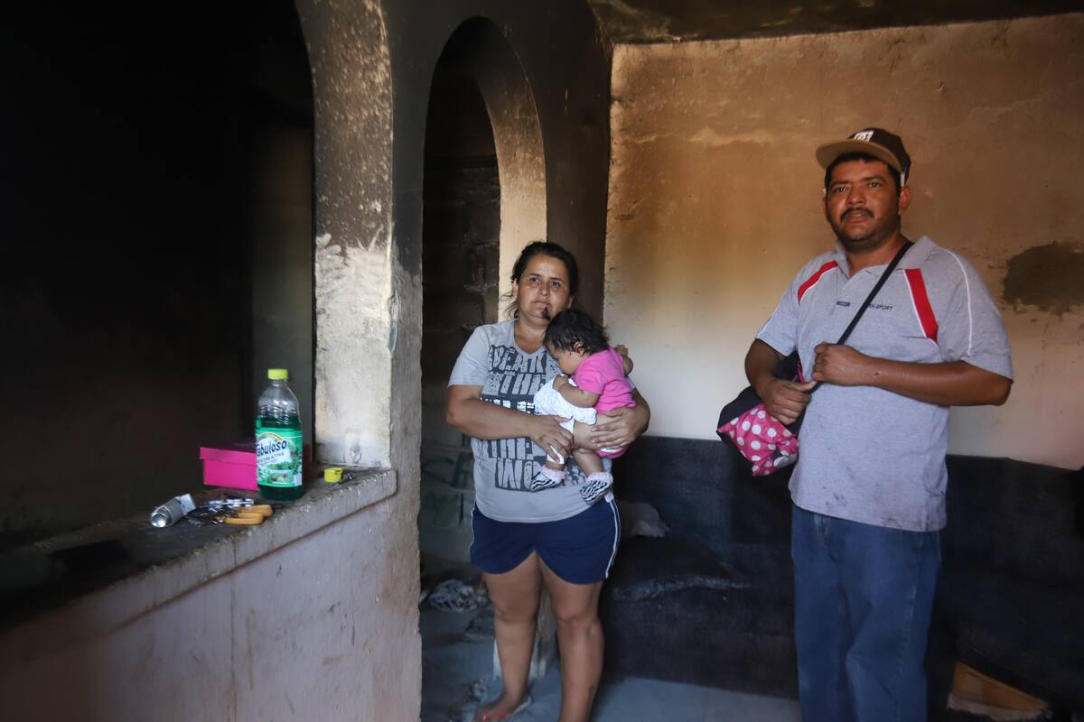 "Nos quedamos sin nada"
