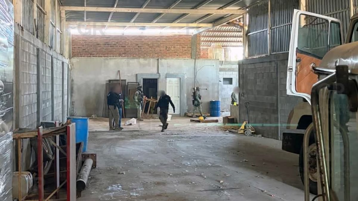 El inmueble quedó bajo resguardo mientras continúan las investigaciones para determinar el alcance de las operaciones detectadas. (FGR)