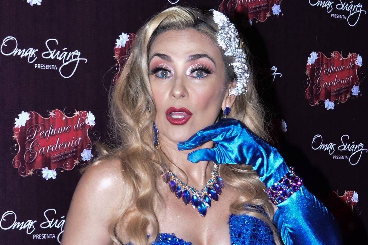 Así reaccionó Aracely Arámbula tras divulgación de los rostros de sus hijos