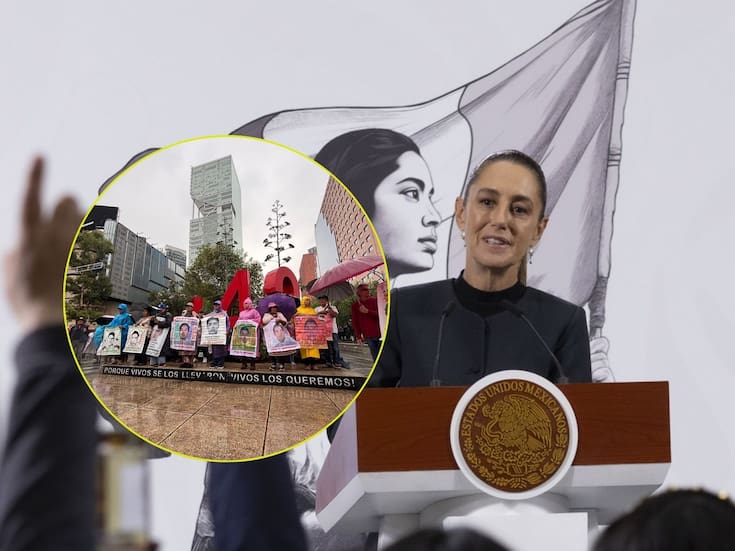 Sheinbaum refrenda compromiso de “verdad y justicia” en caso Ayotzinapa