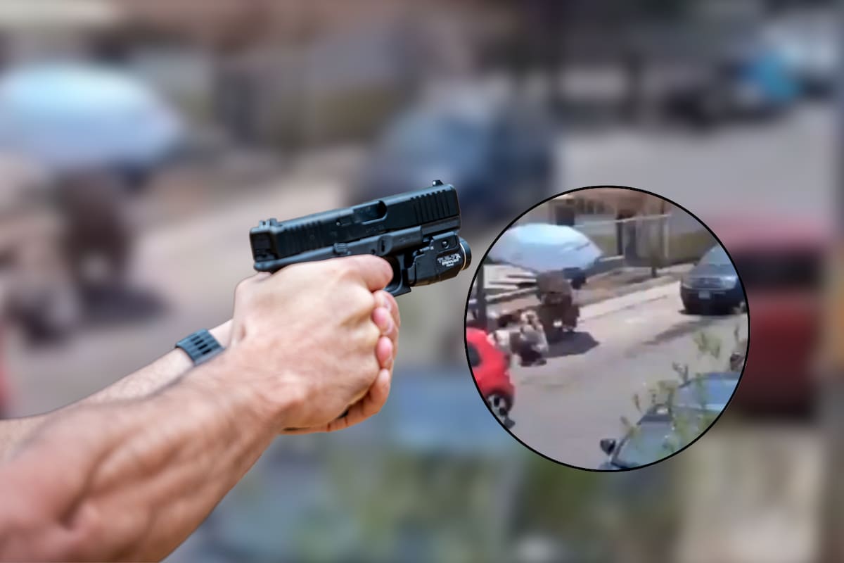 VIDEO: Balacera obliga a padres, niños y maestros a refugiarse en una escuela primaria en Sinaloa