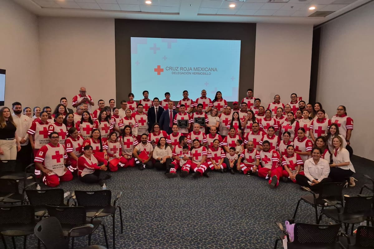 Cruz Roja Hermosillo celebra el Día del Socorrista con emotivos reconocimientos a héroes locales