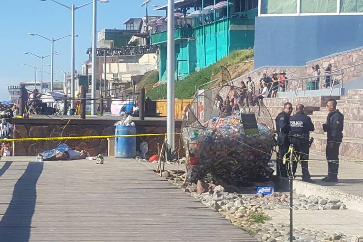 Matan a uno en malecón de Playas de Tijuana