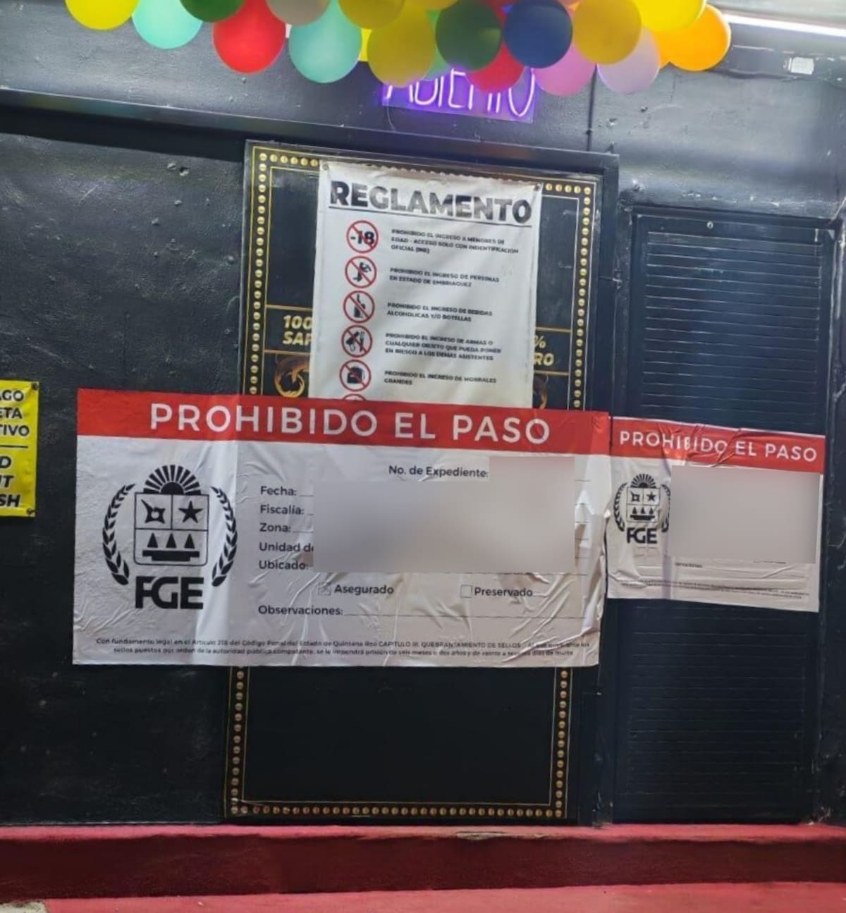 Fiscalía de Quintana Roo rescata a 15 mujeres víctimas de trata sexual en un bar de Tulum.