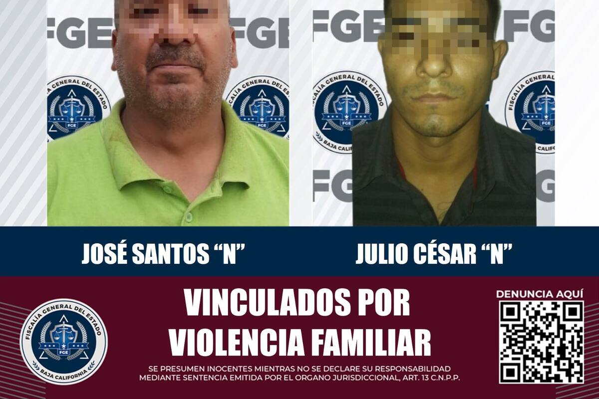 Por violencia familiar, van dos a proceso