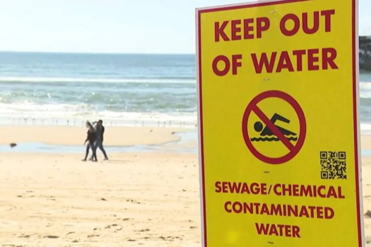 Supervisan enfermedades al sur del condado por contaminación de playas