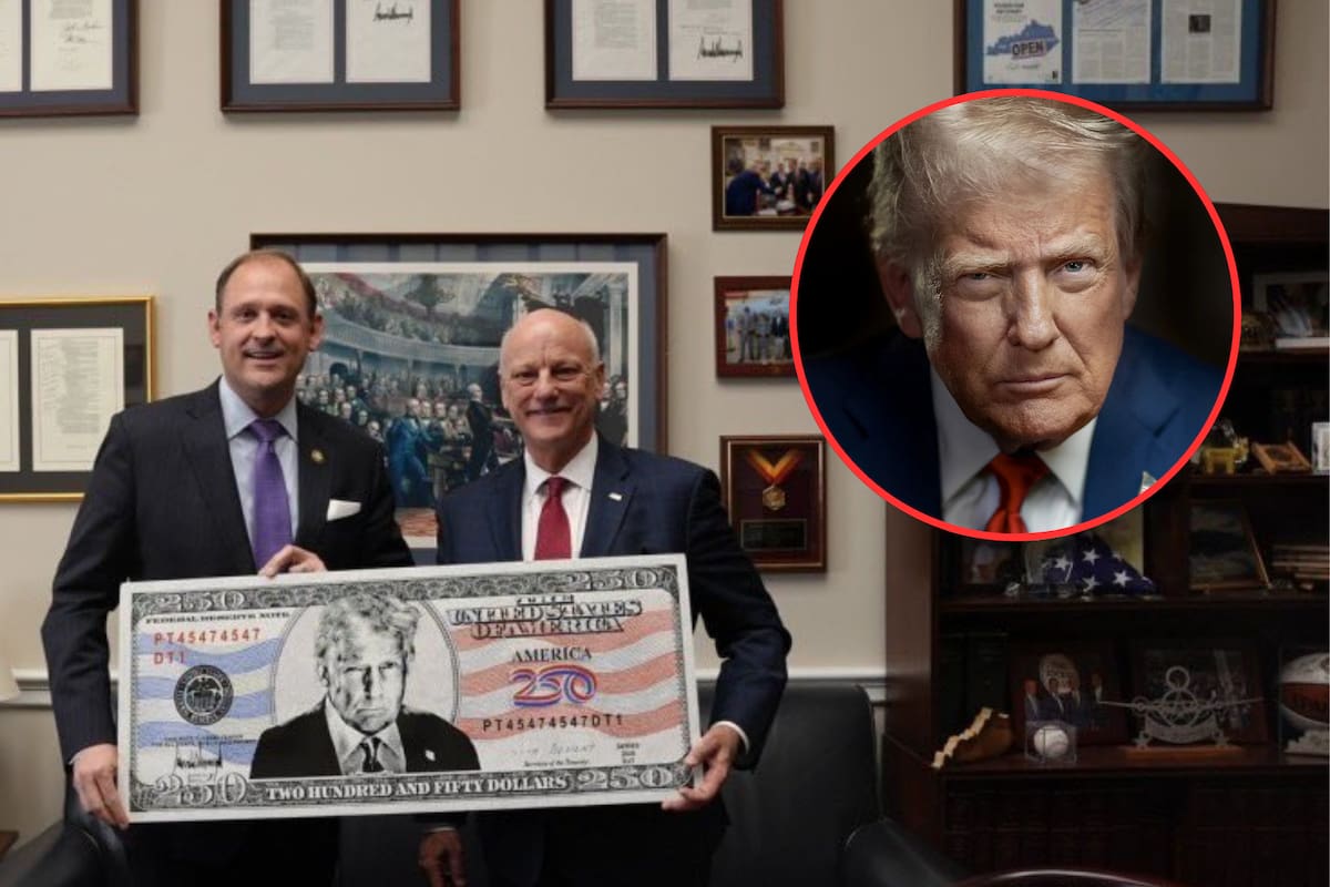 Gobierno de Estados Unidos presiona al Departamento del Tesoro para emitir billetes de 250 dólares con la cara de Donald Trump y desata debate legal en el país