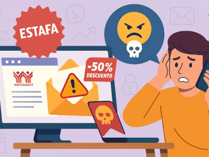 Estafadores ofrecen “descuentos” falsos para liquidar tu deuda con Infonavit: advierten sobre correos fraudulentos