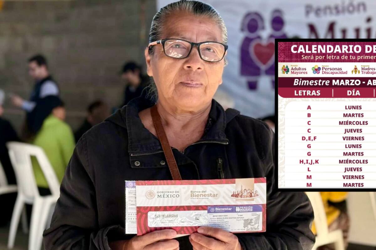 Estos días se harán los pagos de la Pensión del Bienestar del bimestre marzo- abril de 2025