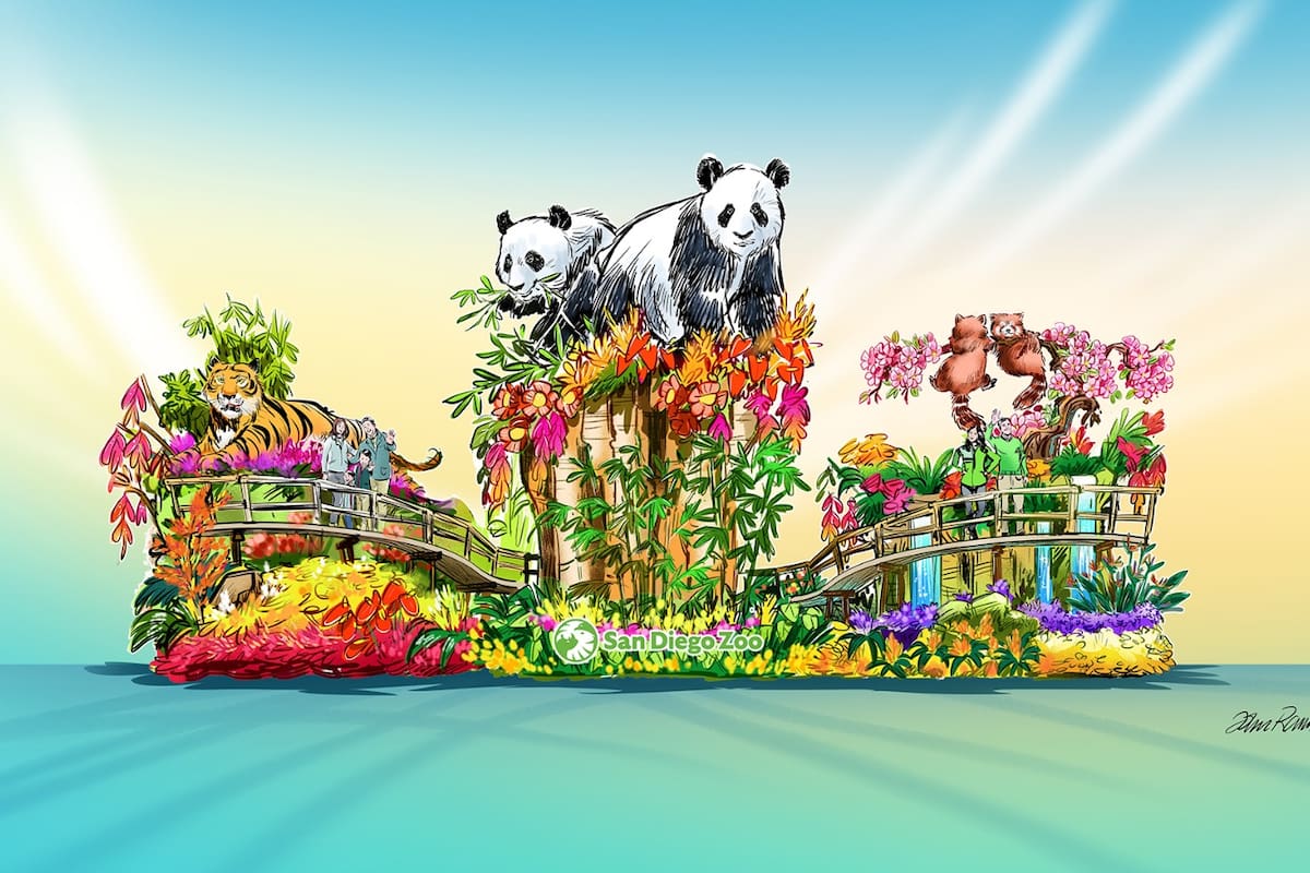 San Diego Zoo Wildlife Alliance participará en desfile de las rosas