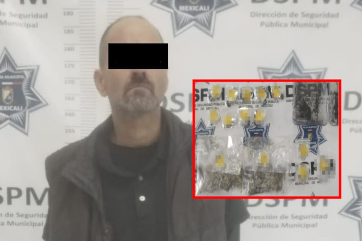 Cae sujeto con múltiples dosis de droga en la Independencia Magisterial