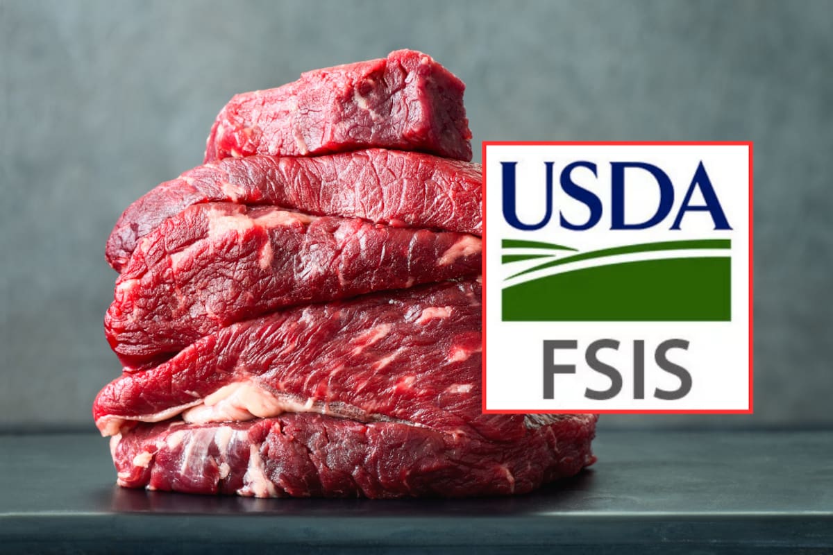 Alerta sanitaria nacional en Estados Unidos: Retiran del mercado productos de carne de res y cerdo por falta de inspección federal