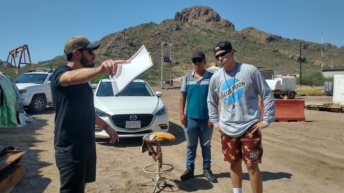 La película “Blinker” del realizador cajemense José López Arámburo, inicia su rodaje en diversas locaciones del municipio de Guaymas y Ciudad Obregón.