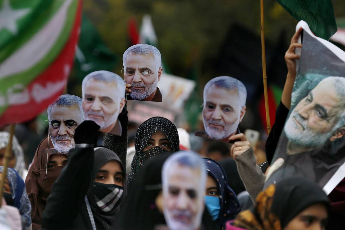 Irán busca vengar a muertos en cementerio por ataque en conmemoración al general Qasem Soleimani