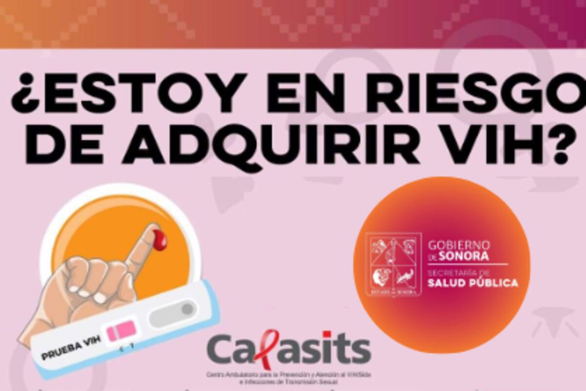 Secretaría de Salud de Sonora lanza campaña de prevención del VIH: ¿estás en riesgo?