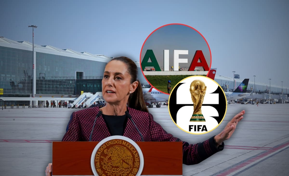 El Tren Suburbano al AIFA cambia su fecha de apertura por pruebas finales de seguridad. Foto: Especial (Gobierno de México/AIFA/FIFA)