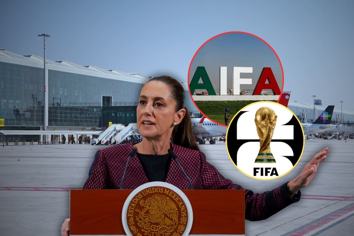 AIFA cumplirá 4 años con una fuerte caída en el tráfico internacional, con la cancelación de nuevas rutas hacia EEUU y la falta de frecuencias, mientras el AICM y el AIT crecen en medio de los preparativos para recibir 5.5 millones de visitantes por el Mundial 2026