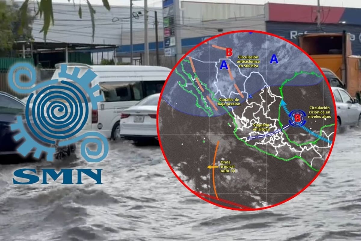 Lluvias muy fuertes azotarán Veracruz y Oaxaca, pero la onda de calor no cede: estos estados superarán los 45 grados este 26 de junio
