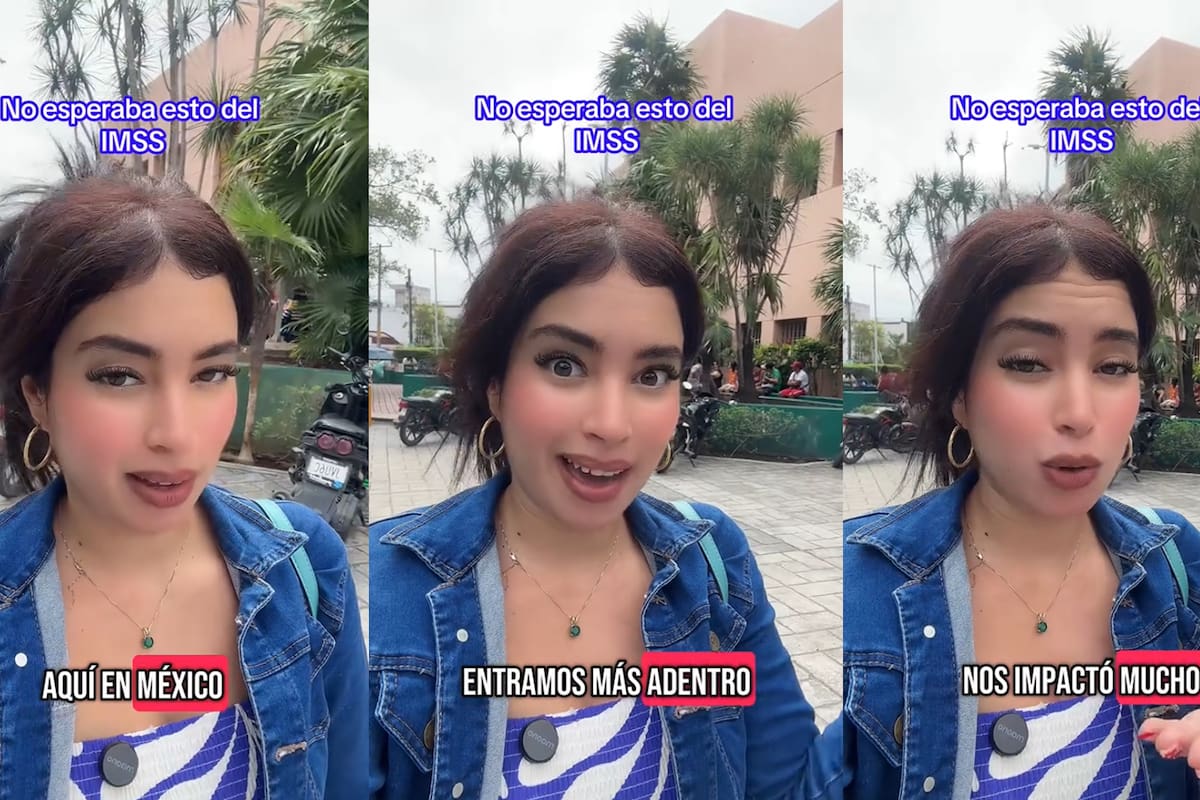 Joven cubana se hace viral tras ser atendida en el IMSS de México y mostrar su reacción en TikTok