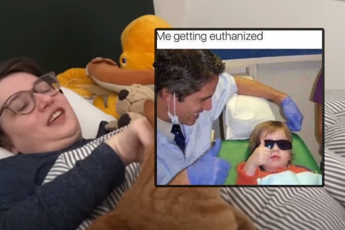 Youtuber de 28 años se somete a eutanasia y se despide con un meme “morboso”