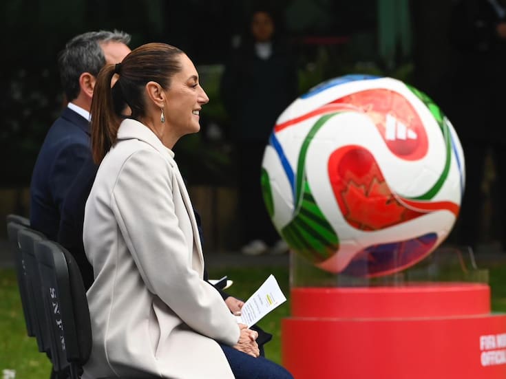 Claudia Sheinbaum presenta la Copa Mundial FIFA 2026 desde los pinos y desea “la mejor de las suertes” a la Selección Mexicana