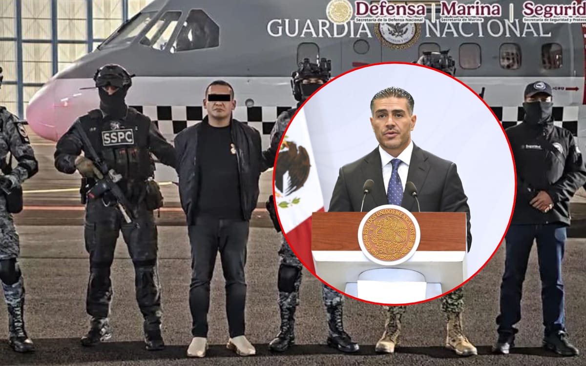 Detienen en Zapopan a “El Tanque”, presunto líder regional del CJNG vinculado con “El Mencho”, huachicol, homicidios y tráfico de drogas. | Crédito: X @OHarfuch/Banco digital GH