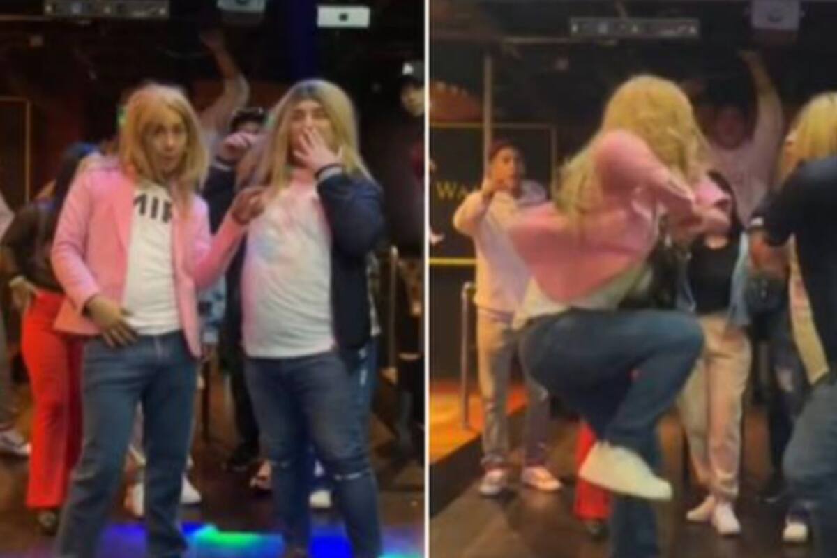 VIDEO: Tiktokers recrean popular escena de baile en ‘¿Y dónde están las rubias?’