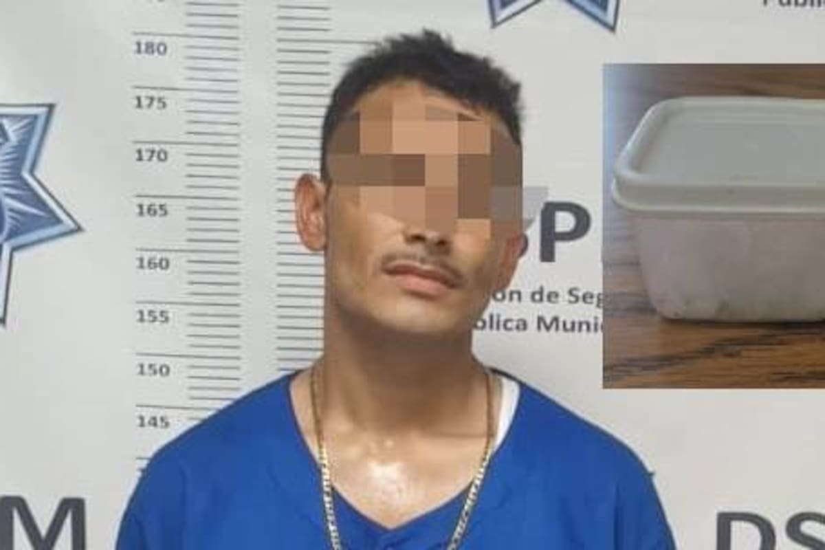 Lo detienen por orinar en la calle y le encuentran droga
