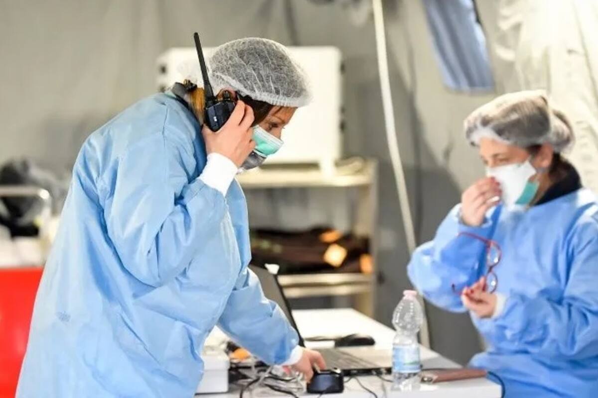 INER instala carpas para atender a pacientes con Covid-19