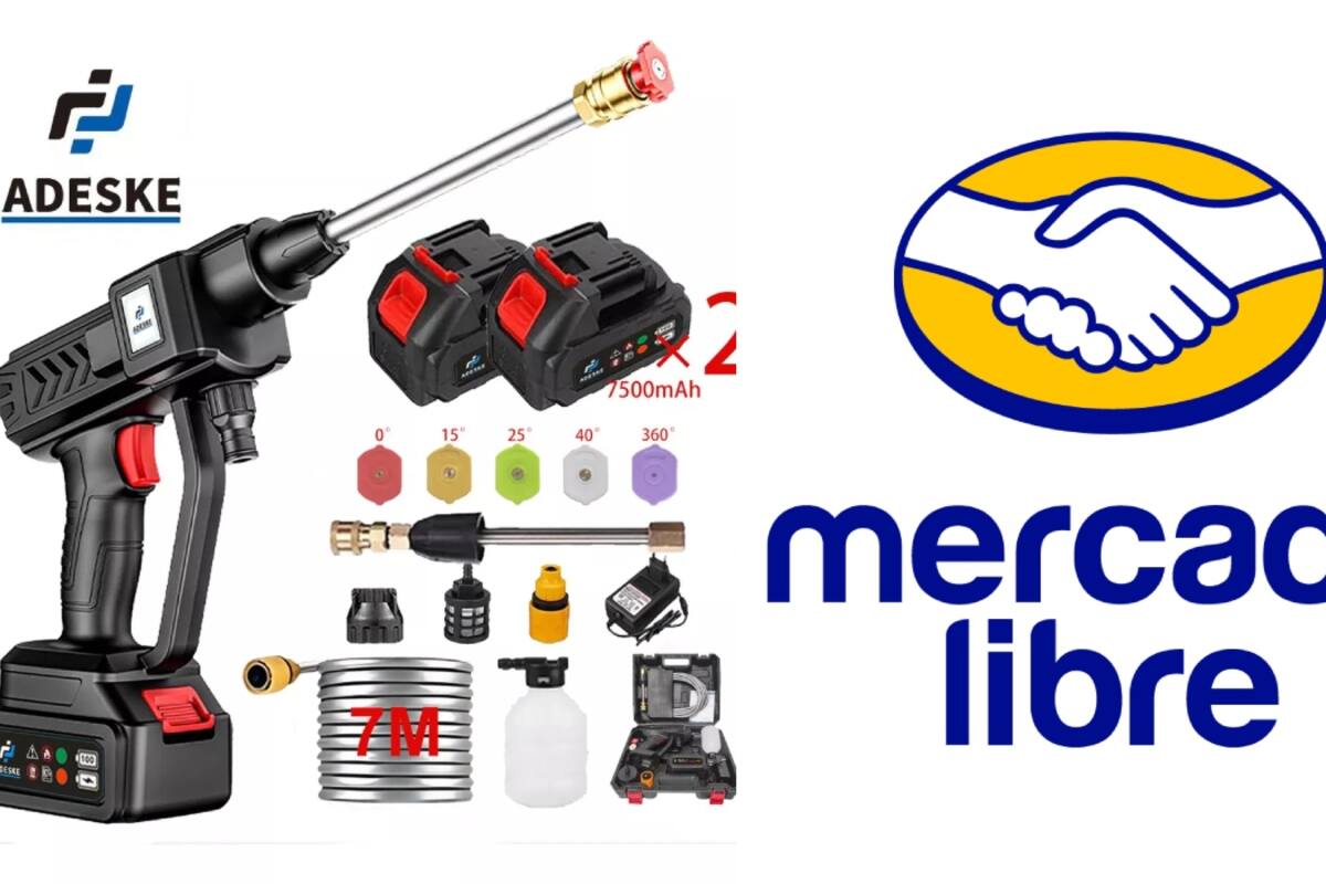¡Aprovecha! Pistola para hidrolavadora de 840 a solo 294 pesos en Mercado Libre