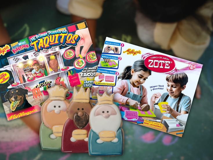 “Mi primer puesto de taquitos” y “Fábrica de jabón Zote”: Juguetes “inusuales” que te enseñan a hacer cosas y su precio para regalar este día de Reyes