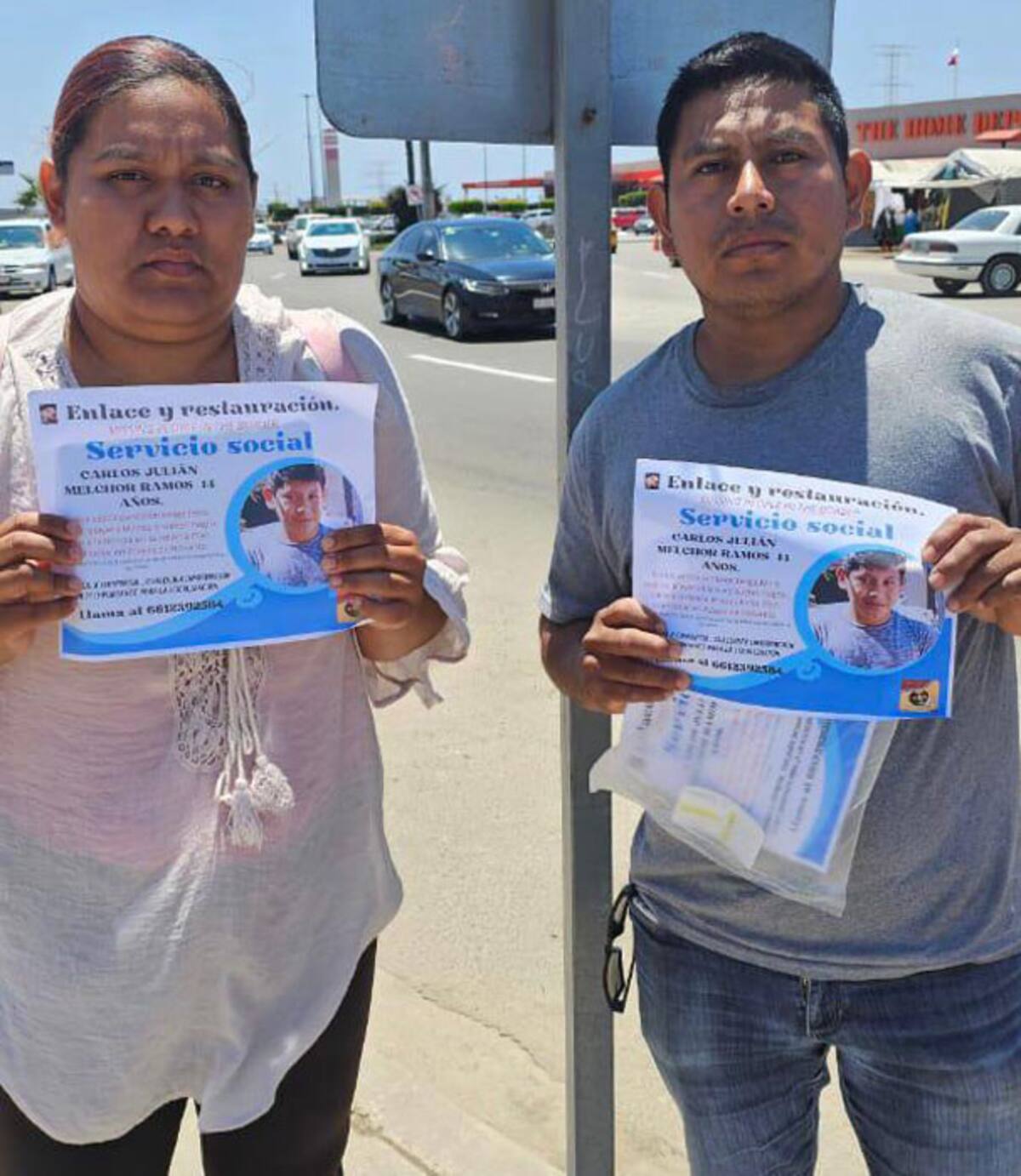 Los padres de Carlos Julián Melchor Ramos, se encuentran desesperados.