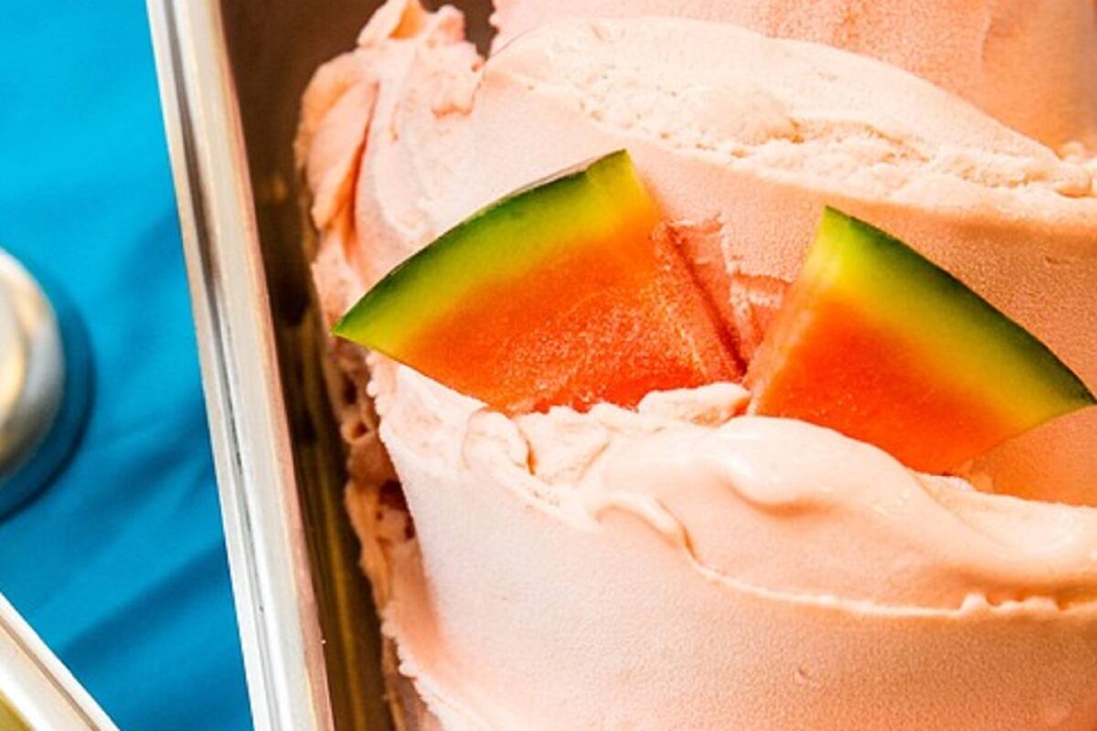 La sandía puedes encontrarla en postres, helados, ensaladas y batidos