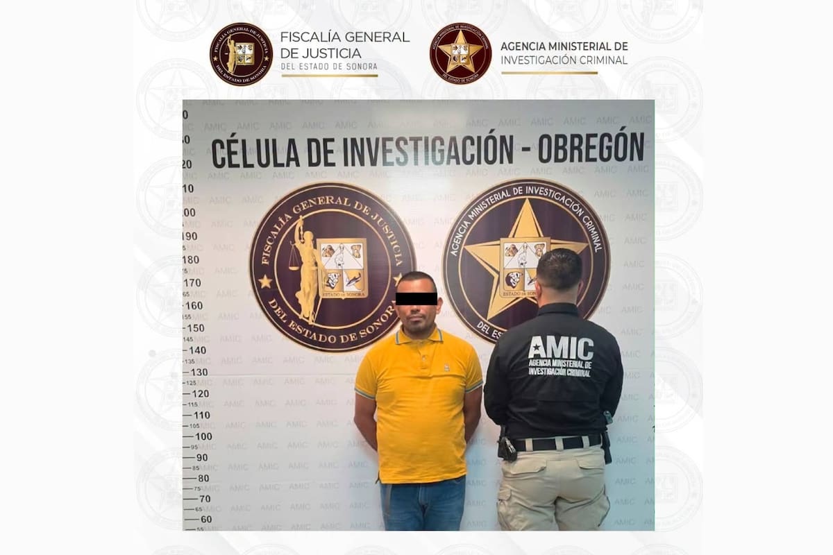 Capturan a “El Duke” implicado en feminicidio y doble homicidio en panteón de Cajeme
