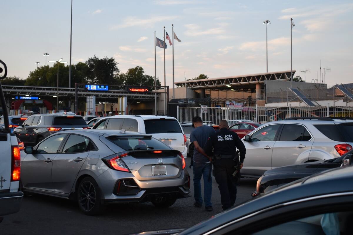 Detiene Sspcm 95 personas durante operativo en garitas de Tijuana