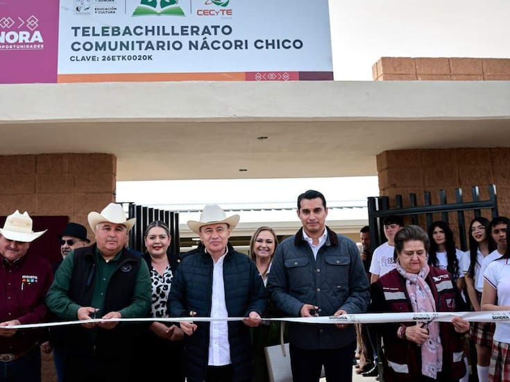 Amplían oferta educativa en la Sierra con nuevo Telebachillerato en Nácori Chico