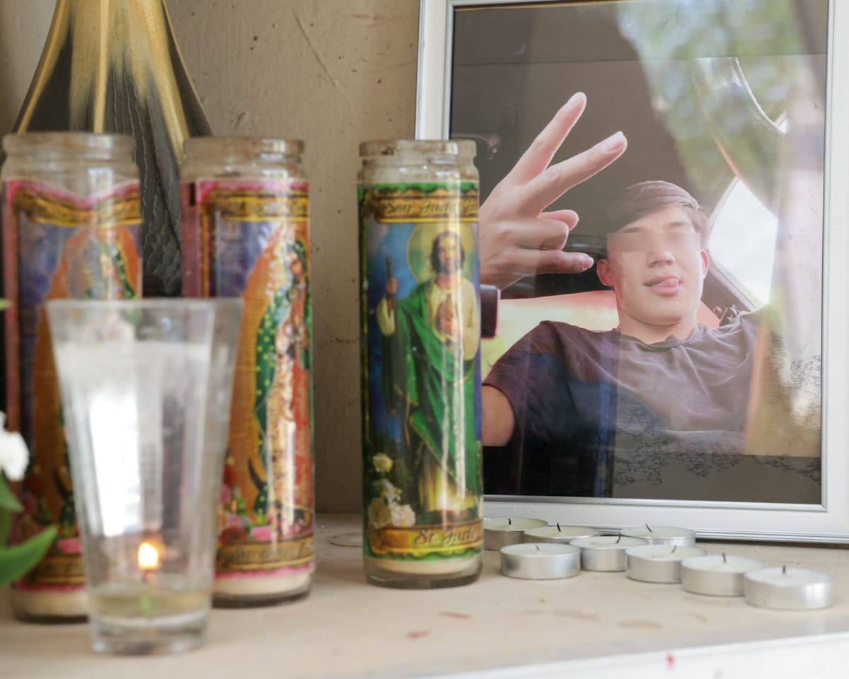 Juan David Ballesteros, joven de 21 años que salió a vender un carro y fue asesinado por dos presuntos compradores.│Foto: Javier Gallegos