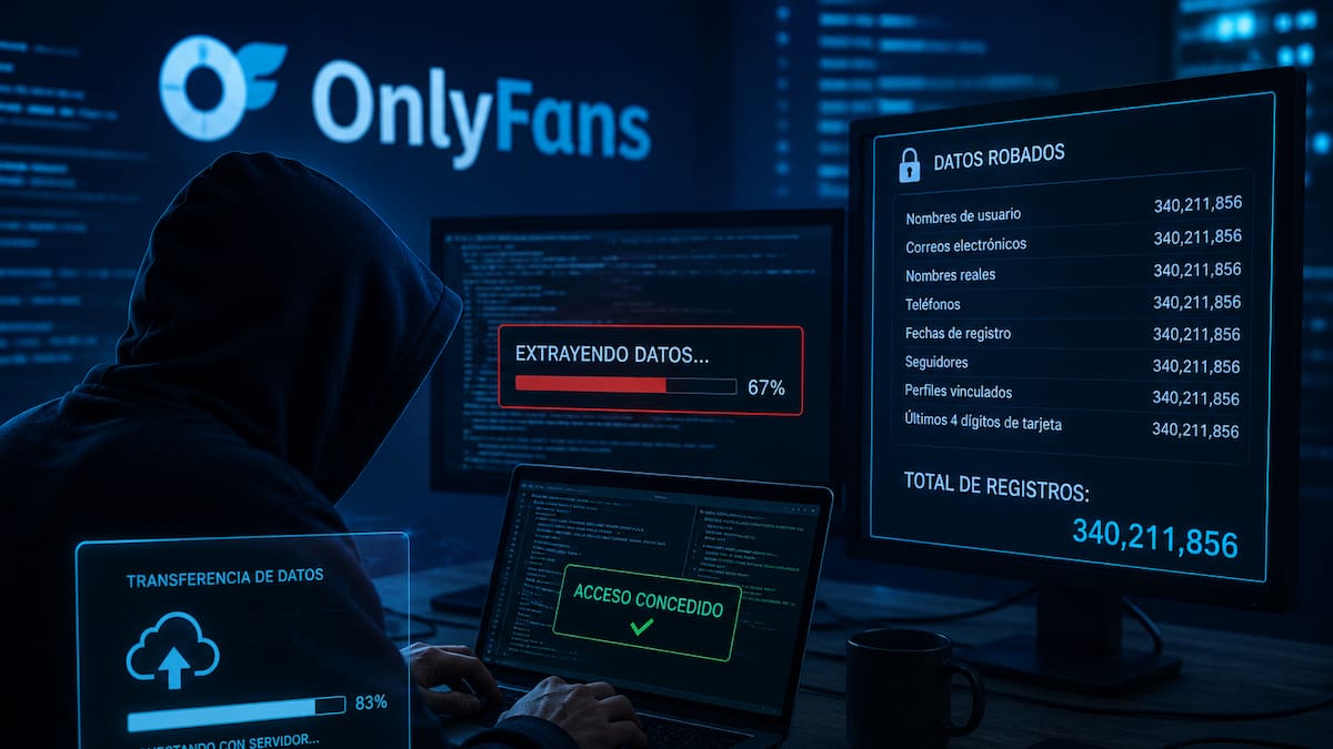 Usuarios de OnlyFans en alerta por supuesta filtración de 340 millones de registros; expertos advierten riesgo de extorsión y phishing