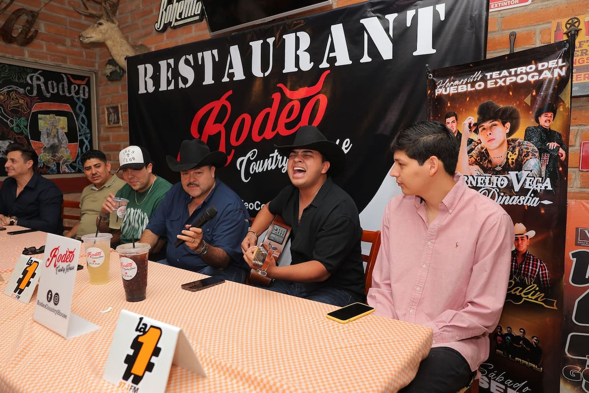 Cornelio vega se presentará este sábado en Hermosillo